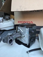 ***Honda*** GX390 OEM Muffler NEW Take Off and Deflector.  Genuine Honda