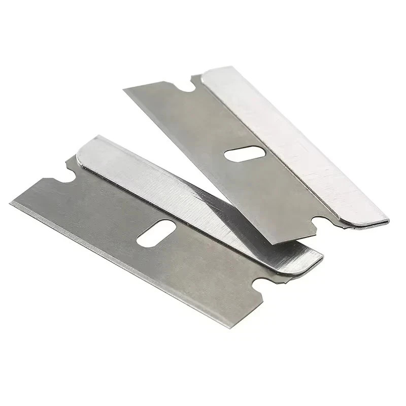100Pcs Single Edge Razor Blades High Carbon Steel Industrial Scraper Knife Box — image 6