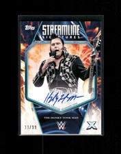 2025 Topps Exalted The Honky Tonk Man #STS-HTM Streamline Signatures Aqua /99