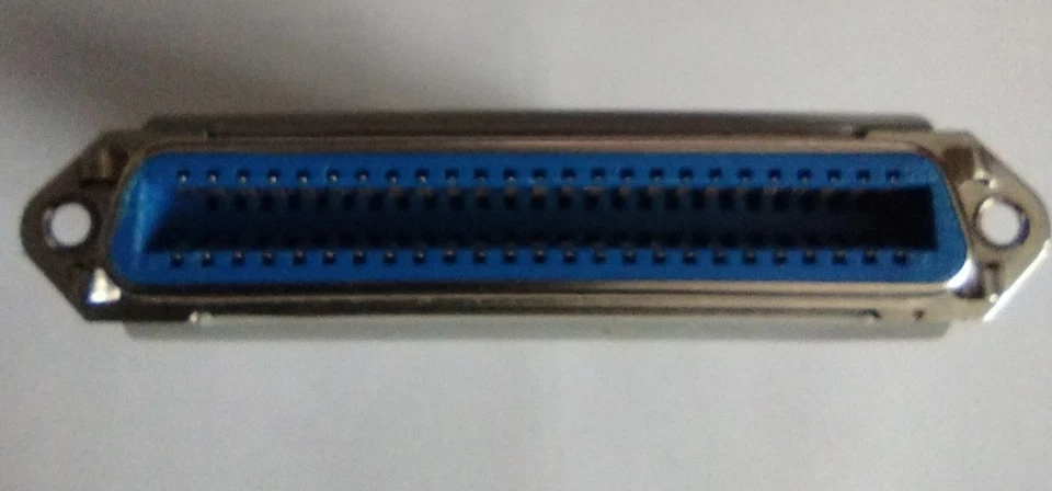 50 Pin SCSI Male to 50 way HD50 Centronics Female Port Adapter*Tested / Working* - Image 4 of 4