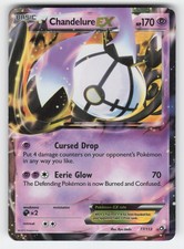 Chandelure EX 77/113 Legendary Treasures Holo HP on eBay