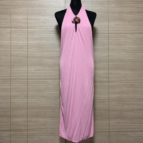 Abito Gucci usato coll altoo pezzo unico donnaa t Molore colo rosao molt