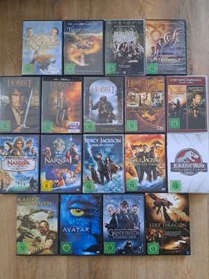 DVD Sammlung, Fantasy und Abenteuer Filme, u.a. Avatar, Herr der Ringe, Hobbit
