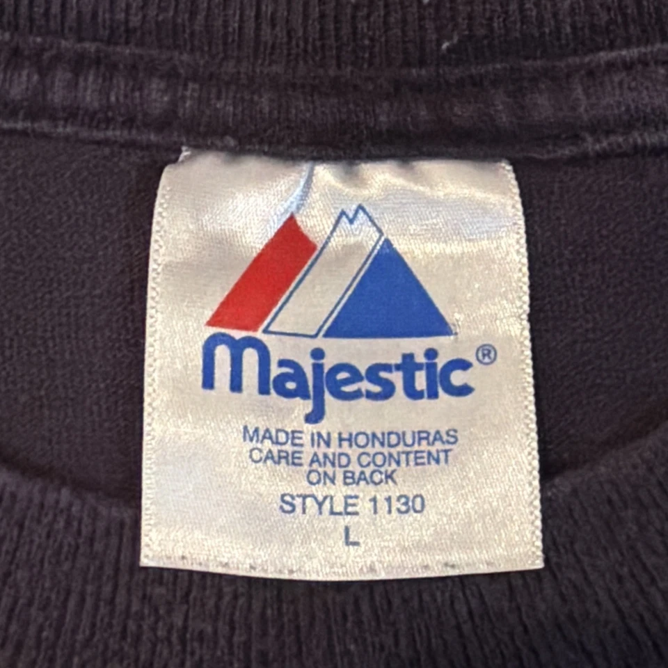 Camiseta deportiva de béisbol vintage de los Gigantes de San Francisco de la MLB Barry Bonds #25 talla grande Foto 4 de 4