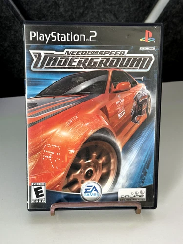 Need for Speed Underground 1 Playstation 2 PS2 Black Label Complete CIB Tested