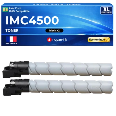 Pack 2 Toners IMC4500 compatible pour Xerox Noir 33000 pages - Photo 1/4