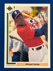 1991 Upper Deck #SP1 MICHAEL JORDAN Baseball RC * SP