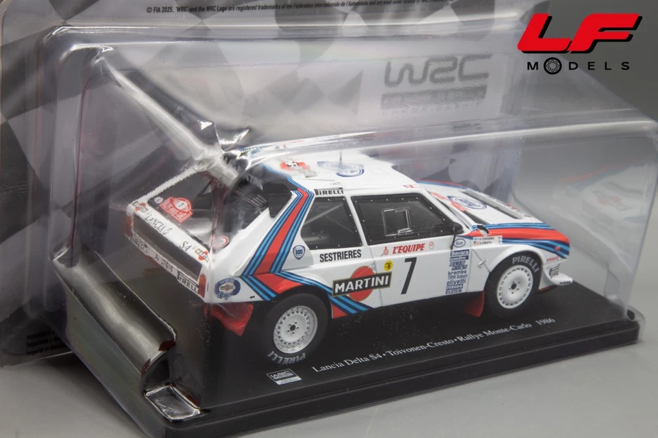 1:24 Lancia Delta S4 Rallye Montecarlo 1986 Toivonen - WRC Collection - Immagine 3 di 3