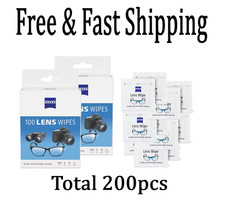 ZEISS Lens Wipes - 100 Pre-Moistened Eyeglass Cleaning Wipes