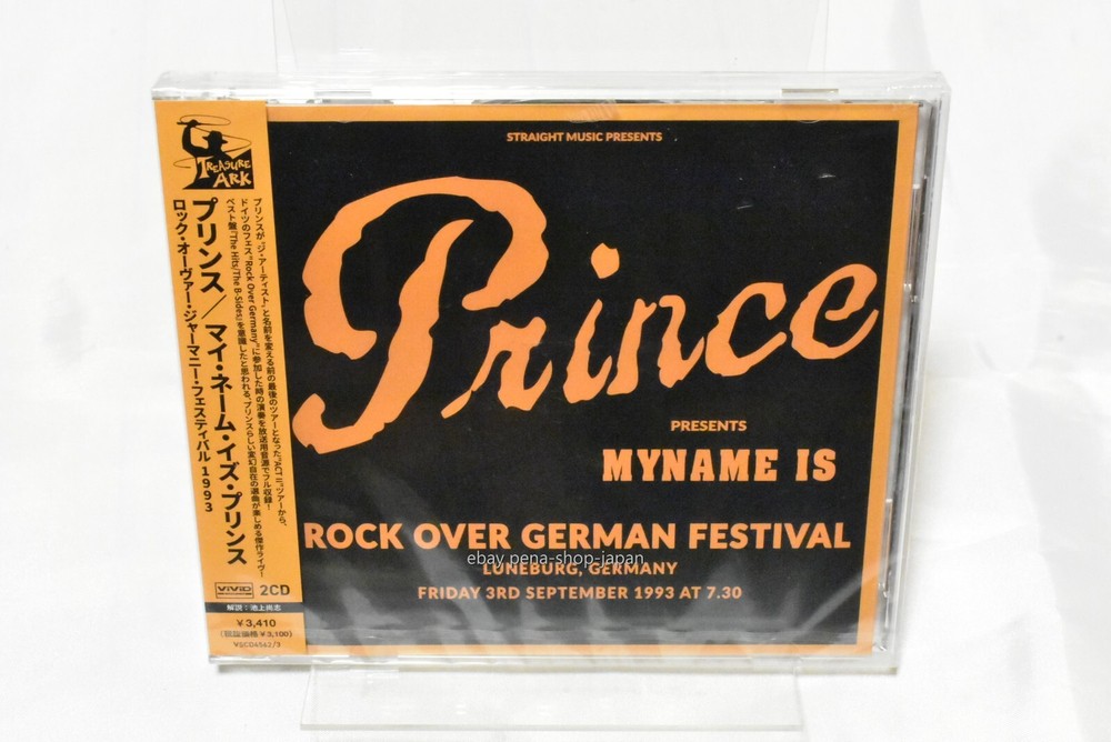PRINCE-May Name Is Prince - Rock Over Germany Festival 1993-Japan CD Obi