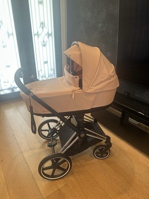 Cybex Priam Bassinet and Seat Pack Baby Stroller Travel System