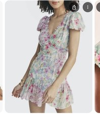 Russ Dress in Hawaiian Hibiscus Loveshackfancy Size 6