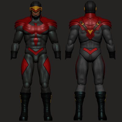Cyclops Phoenix force Kit 1/12 Vtoy 3D file for 3D printing