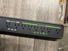 Emberstrip 8AV 8-Outlet Surge Protector Power Strip, 8ft Cord 600J 15A 120V