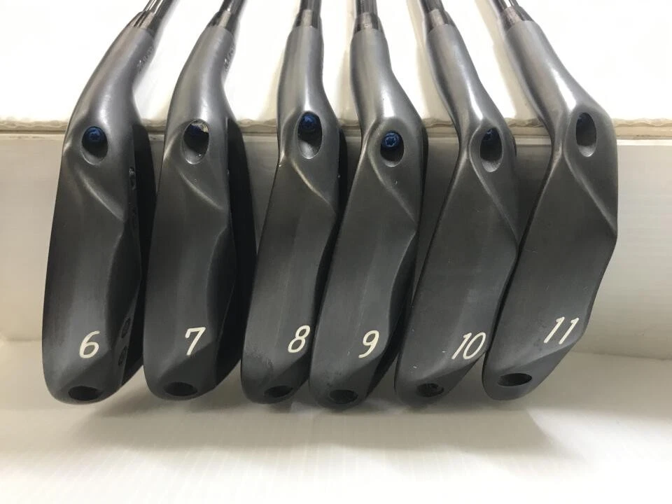Kasco Dolphin DI-122 Black Iron Set 0-0 ATTAS FF 65 UNI #wc - Image 2 of 4