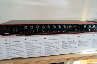 Focusrite Scarlett 18i20 (3rd Gen) Audio Interface- Original Box and Accessories