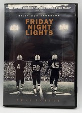 Friday Night Lights DVD Fullscreen Billy Bob Thornton Tim McGraw 2004