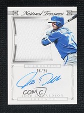 2015 Panini National Treasures Silhouette Auto 6/25 Josh Donaldson #26 Auto 0c6