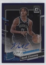 2023-24 Donruss Optic Rated Rookie Signatures Purple Prizm Noah Clowney Auto 6m7