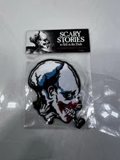 Scary Stories To Tell The Dark Sew On Embroidered Patch Halloween Skeleton Head