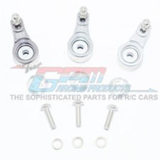 GPM Aluminum Servo Horn 25T w/Built-In Spring Locking Diff 12Pcs Silver: TRX-4
