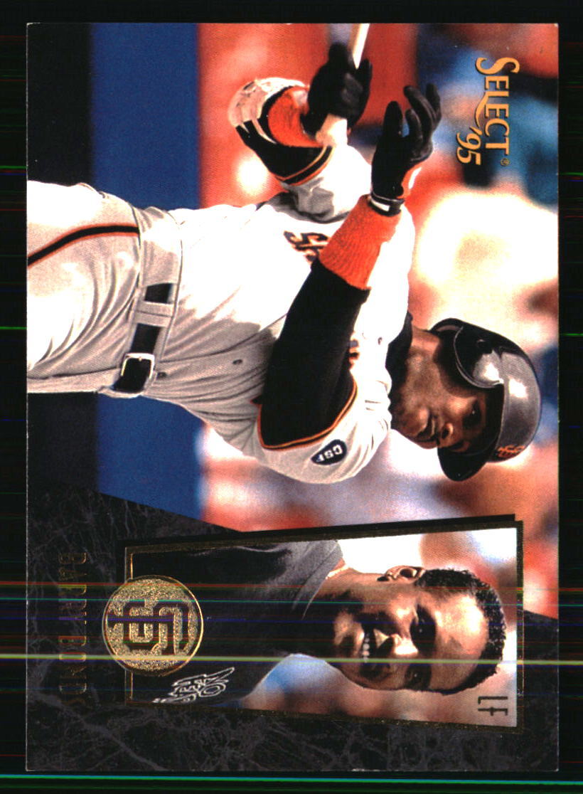 Barry Bonds 1995 Select #46 Baseball Card