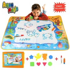 Au Kids Aqua Doodle Water Painting Drawing Mat Large Writing Board Magic Pen Toy For Sale Online Ebay