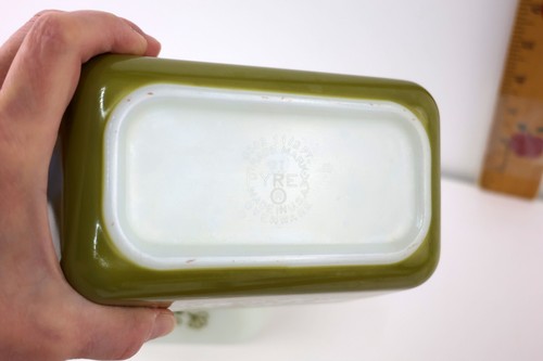 Vintage Pyrex Spring Blossom Refrigerator Dish Set w/Lids 501 502 Crazy Daisy - Picture 7 of 7