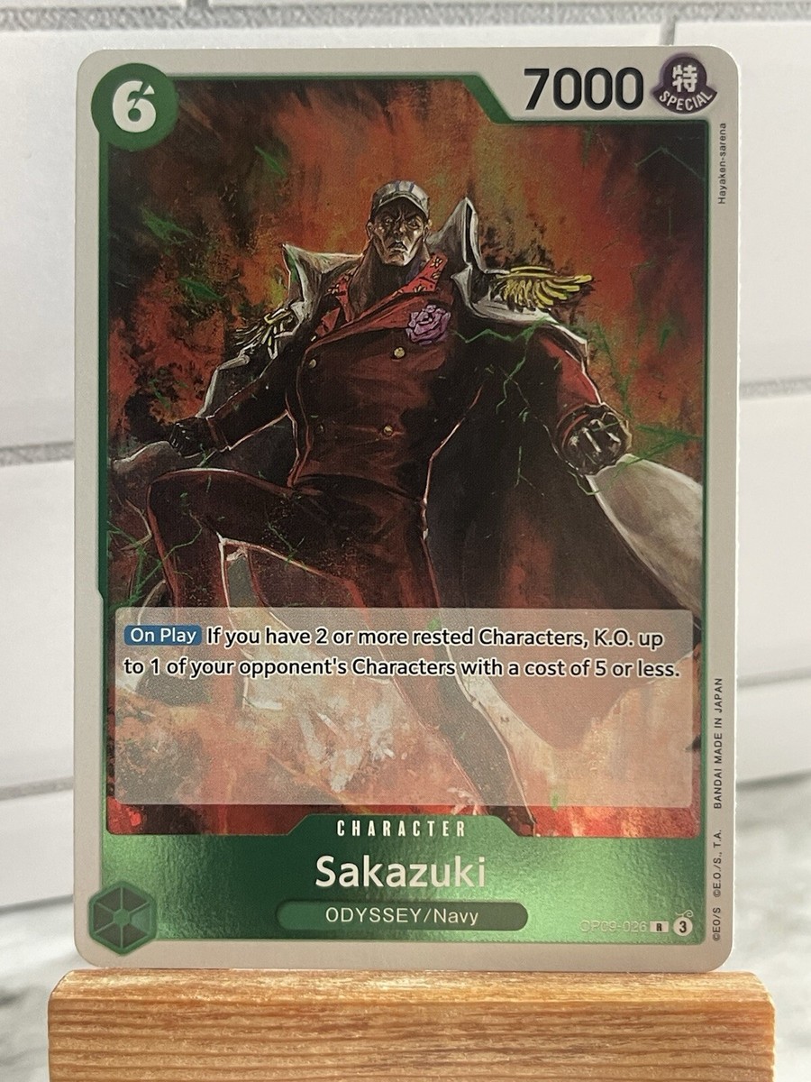 Sakazuki OP09-026 Emperors in the New World Rare Foil English | eBay