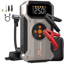 Geeneu Portable Jump Starter with Air Pump, 7000A Car Battery Jumper Starter 12V