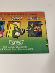 Arkanoid Nintendo NES Instruction Booklet Manual Only Authentic Original