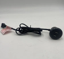 USB Hub Desktop Grommet Desk Mount Adapter 2 Port Nightstand 5 Foot Cord