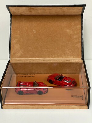 1/43 Tecnomodel Porsche Carrera Gemballa Mirage GT Set Red Leather #01/10
