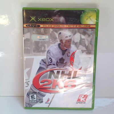 NHL 2K6 (Microsoft Xbox, 2005) Matts Sundin -- Factory Sealed!!