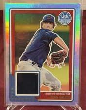 2023 Panini USA Stars & Stripes Ryan Bruno Jersey Relic Silver Holo /50 