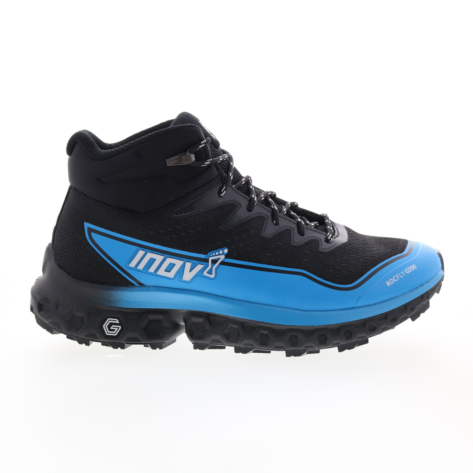 Inov-8 RocFly G 390 000995-BKBL Мужские черные парусиновые походные ботинки на шнуровке 13190₽