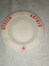 Cendrier Publicitaire Rond STELLA ARTOIS En Opaline