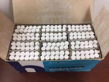 Prang Hygieia Dustless White Chalk Case of 12 Boxes 12 Pc Each 31-144 Total NOS