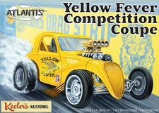 Keeler's Kustoms Yellow Fever Competition Coupe 1/25 Scale Atlantis Models