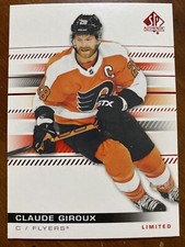 19-20 UD SP Authentic Hockey Red Limited 54 Claude Giroux