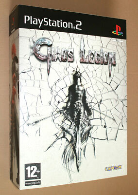 Capcom Chaos Legion promo Werbe Box Aufsteller Game Store Display Box PS2 Rare