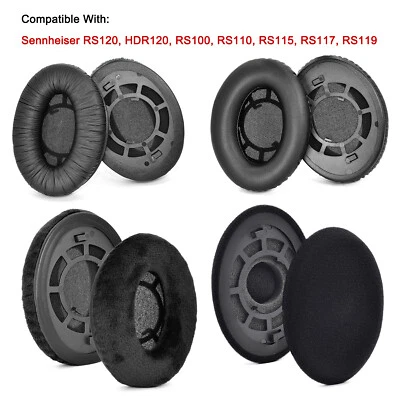 MAKENLOS 2Pcs Ear Pads Cushion For Sennheiser RS120/HDR120/RS100/RS110/RS115/RS117/RS119