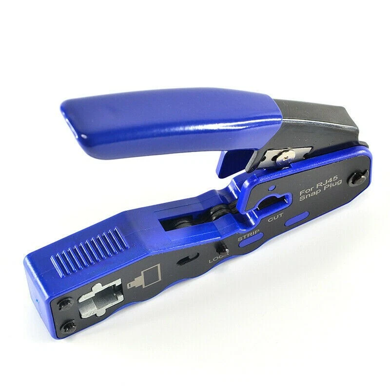RJ45 Pass Through Crimping Tool for Cat5 Cat5e Cat6 Plugs Connector Network - Image 3 of 3