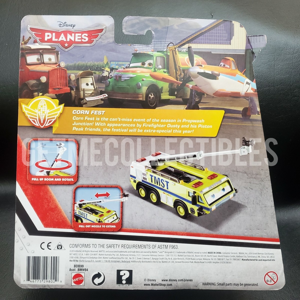 DISNEY PLANES RYKER WITH MOVING BOOM CORN FEST DELUXE 2015