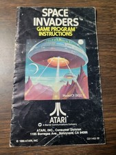 Space Invaders Atari 2600 Manual Only