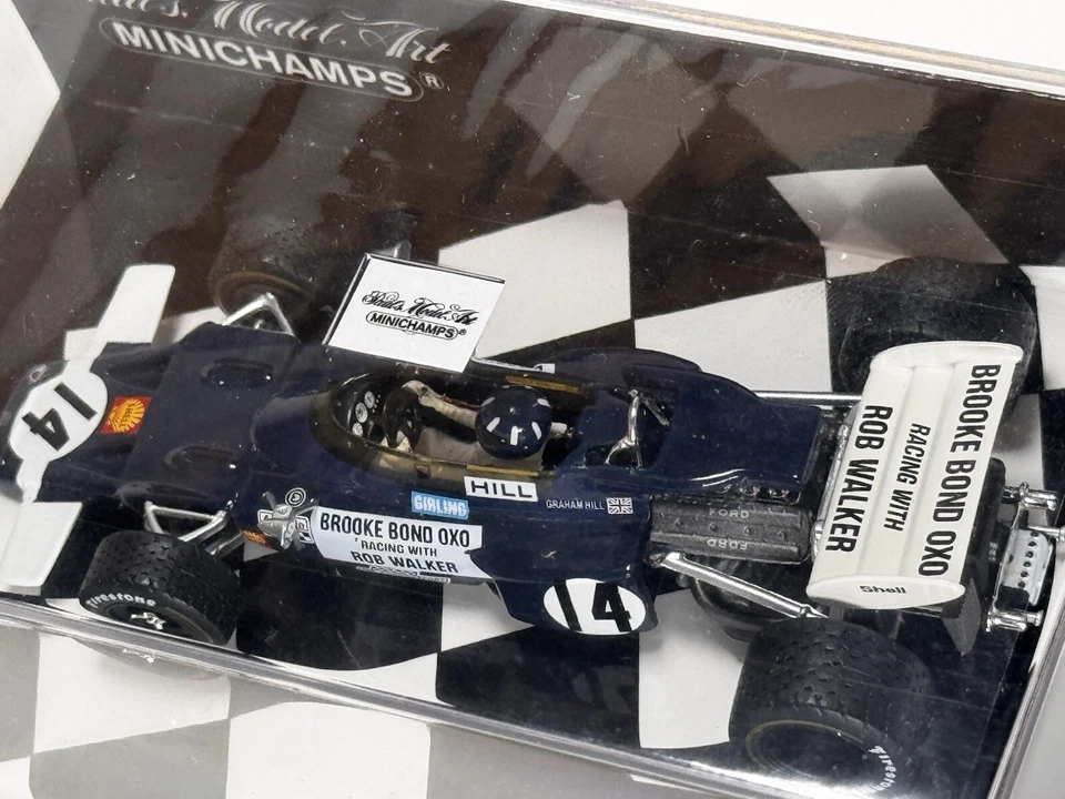 Lotus Ford 72 Mexican GP D Hill MINICHAMPS 1:43 - Image 2 of 4
