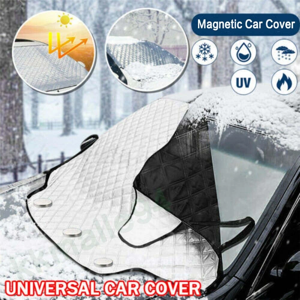 Car Windscreen Cover Magnetic Ice Frost Shield Snow Protector Sun Shade  Winter