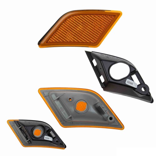 Genuine Right and Left Side Marker in Bumper Turn Signal Light Replacement for Mercedes-Benz