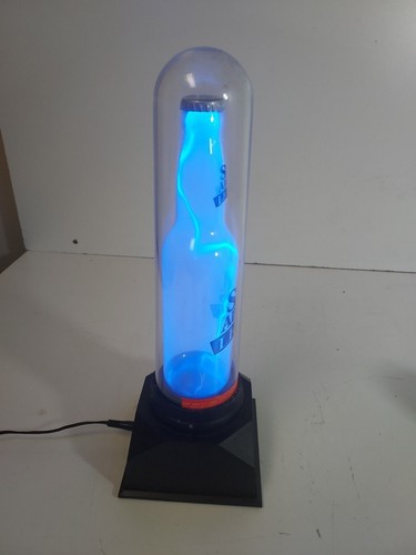 Vintage Sam Adam's Light Beer Bottle Plasma Lamp Neon Light Bar Display Man Cave - Picture 3 of 6