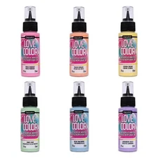 Love Color - Acrylic Writers Textured Paints for 3 Dimensional Effects. Embel...